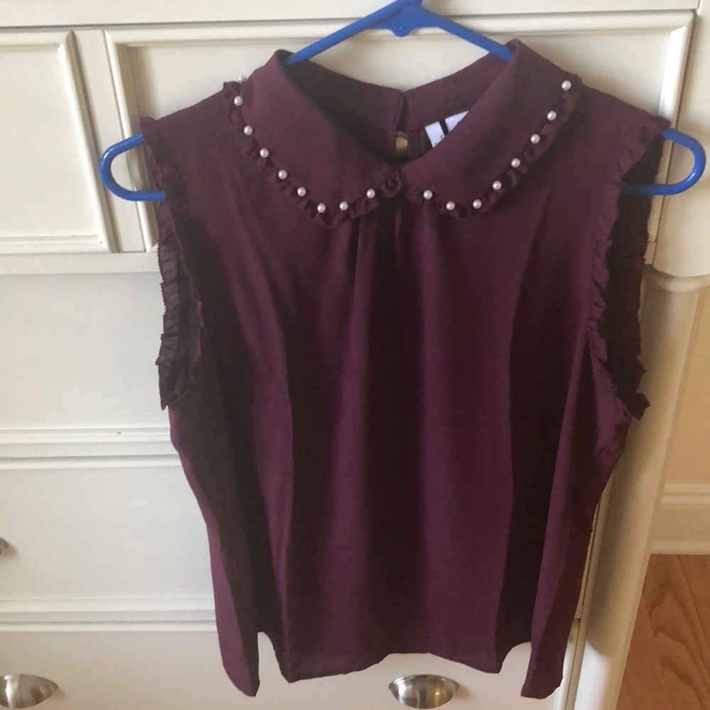 Elle sleeveless shell
